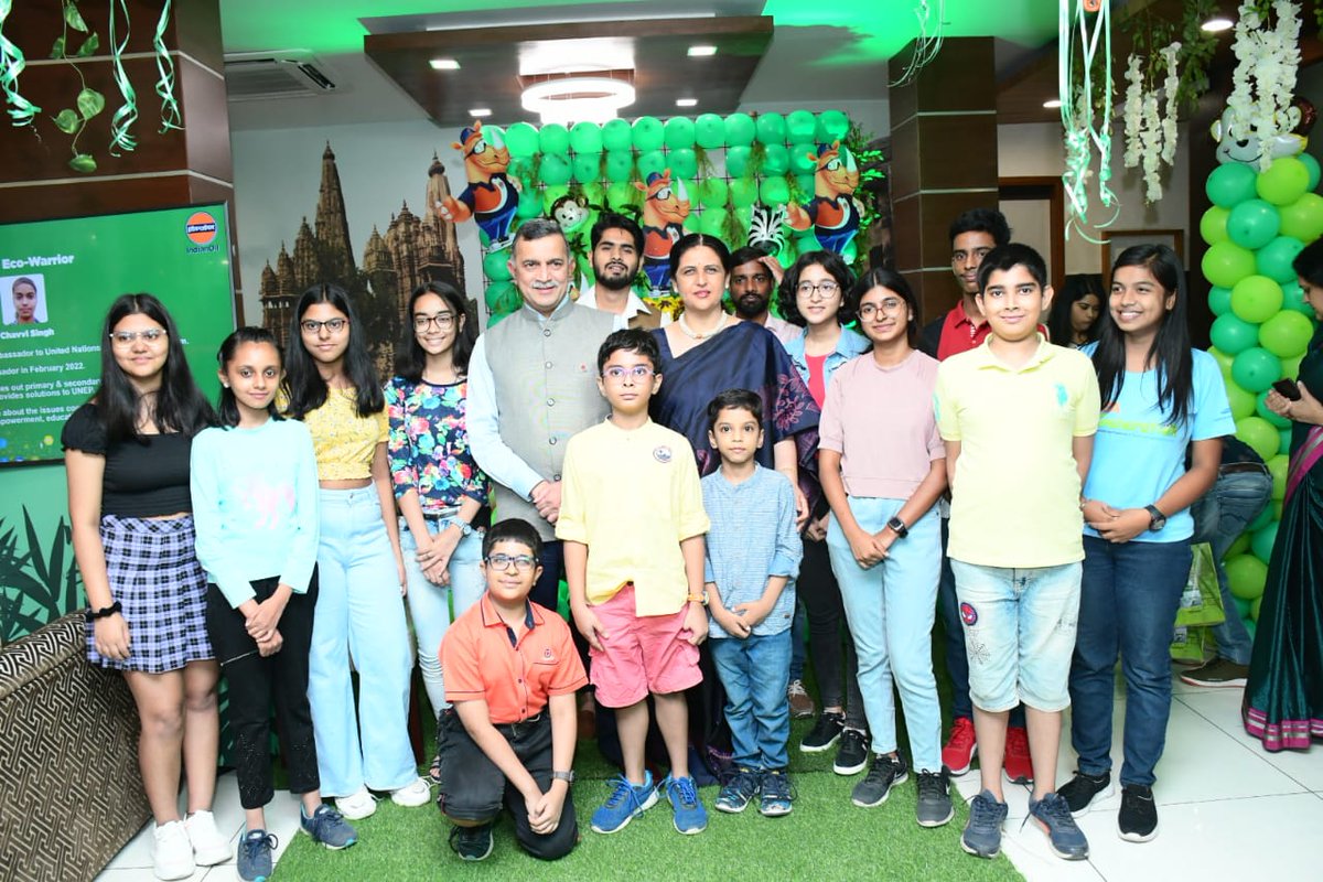 Greetings on #WorldEnvironmentDay!

As we fuel nation's Net Zero agenda, #IndianOil is also building momentum to set new green benchmarks across the energy spectrum.

We have #OnlyOneEarth &amp; let's commit ourselves as green crusaders to nurture a better world for our children.