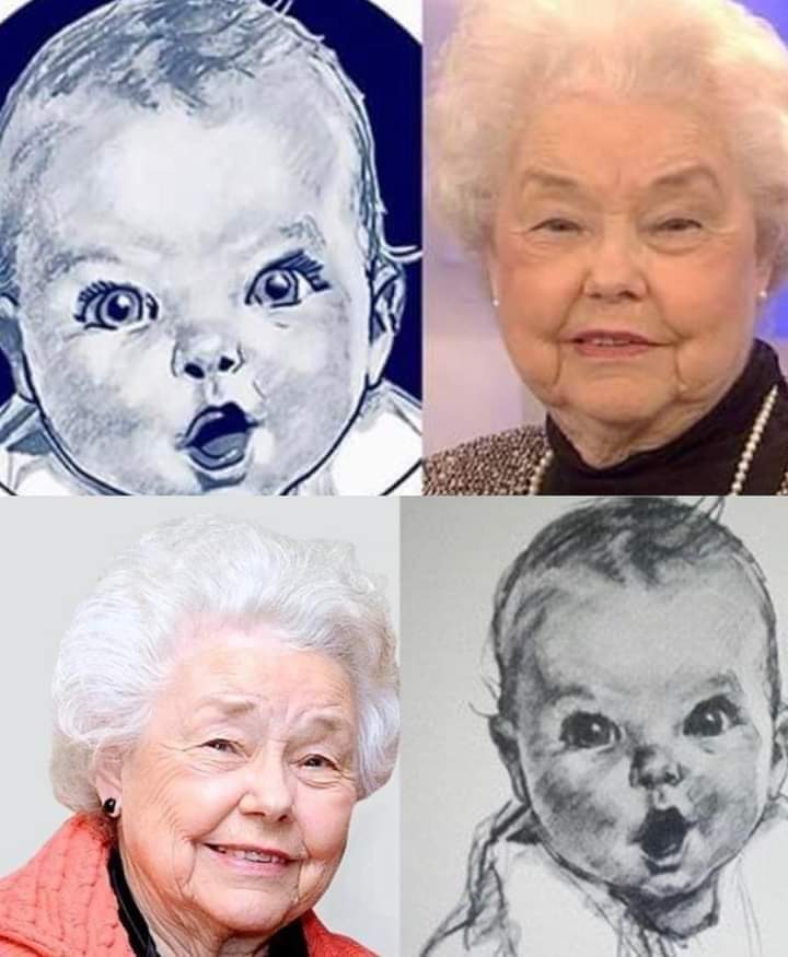 hilmuj's tweet image. LAMENTABLE NOTICIA 
Lamento informarles que murió a los 95 años Ann Turner Cook, cuyo rostro de bebé se hizo conocido en todo el mundo como el &quot;bebé Gerber original&quot;
DESCANSE EN PAZ