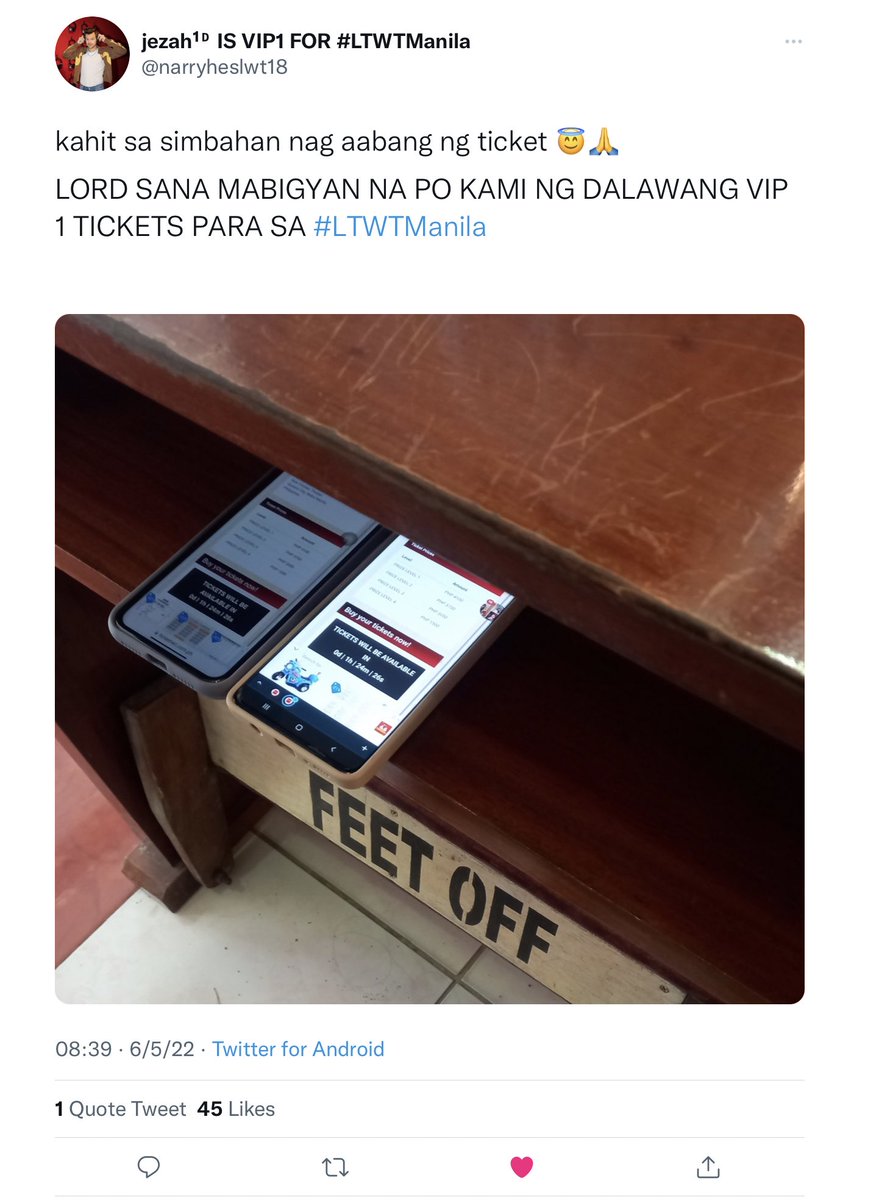1d_filo's tweet photo. literal na manifestation 😭 #LTWTManila https://t.co/MaaaFtMklb