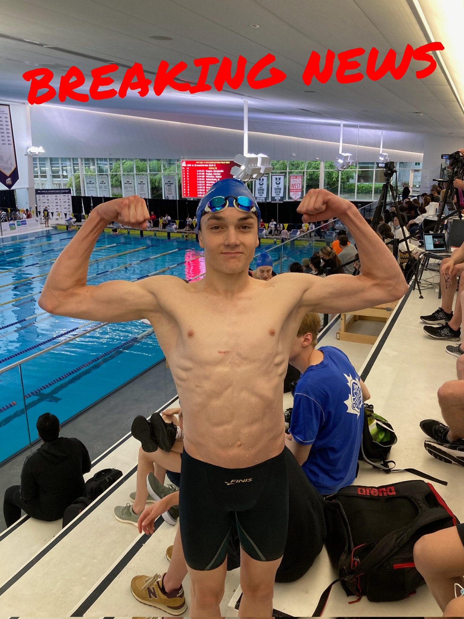 Goldfins Swim Club on Twitter "Goldfins' Bryce Tierney posts a Junior