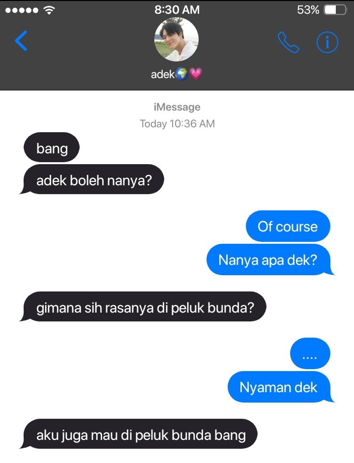 cawsfile's tweet photo. — Semesta abang
"gimana sih bang rasanya di peluk bunda?"

Mark lee &amp; lee jeno ft Jung Jaehyun prompt au

©JUNGXJEFFRYY https://t.co/KGB1xUSsl9