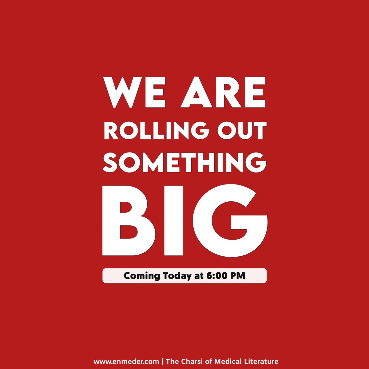 TCML_Premium's tweet photo. Today at 6:00 PM 🚨

#tcml #TheCharsiofMedicalLiterature https://t.co/QjI2hTpvId