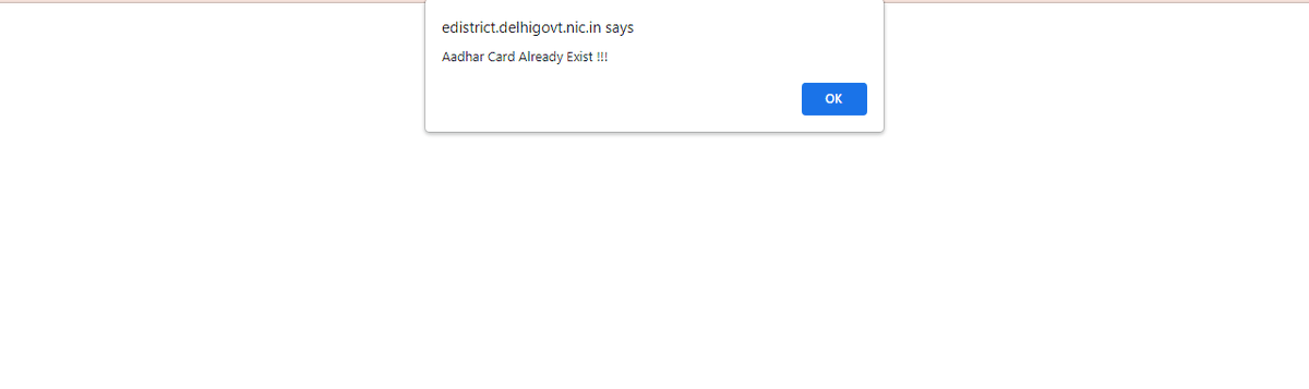 _PacMen_Gaming's tweet photo. Dear @fooddeptgoi @CMODelhi 

I had applied for ration card in my mother's name which was rejected due to lack of documents, however I have tried to apply through the district portal many times but this problem/error is coming up . Please help me here. https://t.co/9DvnpYkrKh