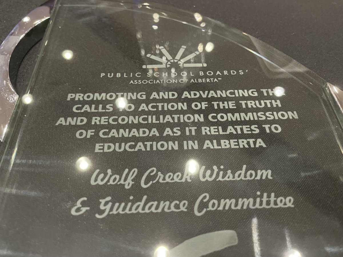 Congratulations to the Wisdom and Guidance Committee on receiving an award from # PSBAA for all their  work with the TRC Calls to Action.  Thank you to  the trailblazers like Shelagh Hagemann. late Joey Deschamps, Leanne Louis, DO staff and many others for all the groundwork .