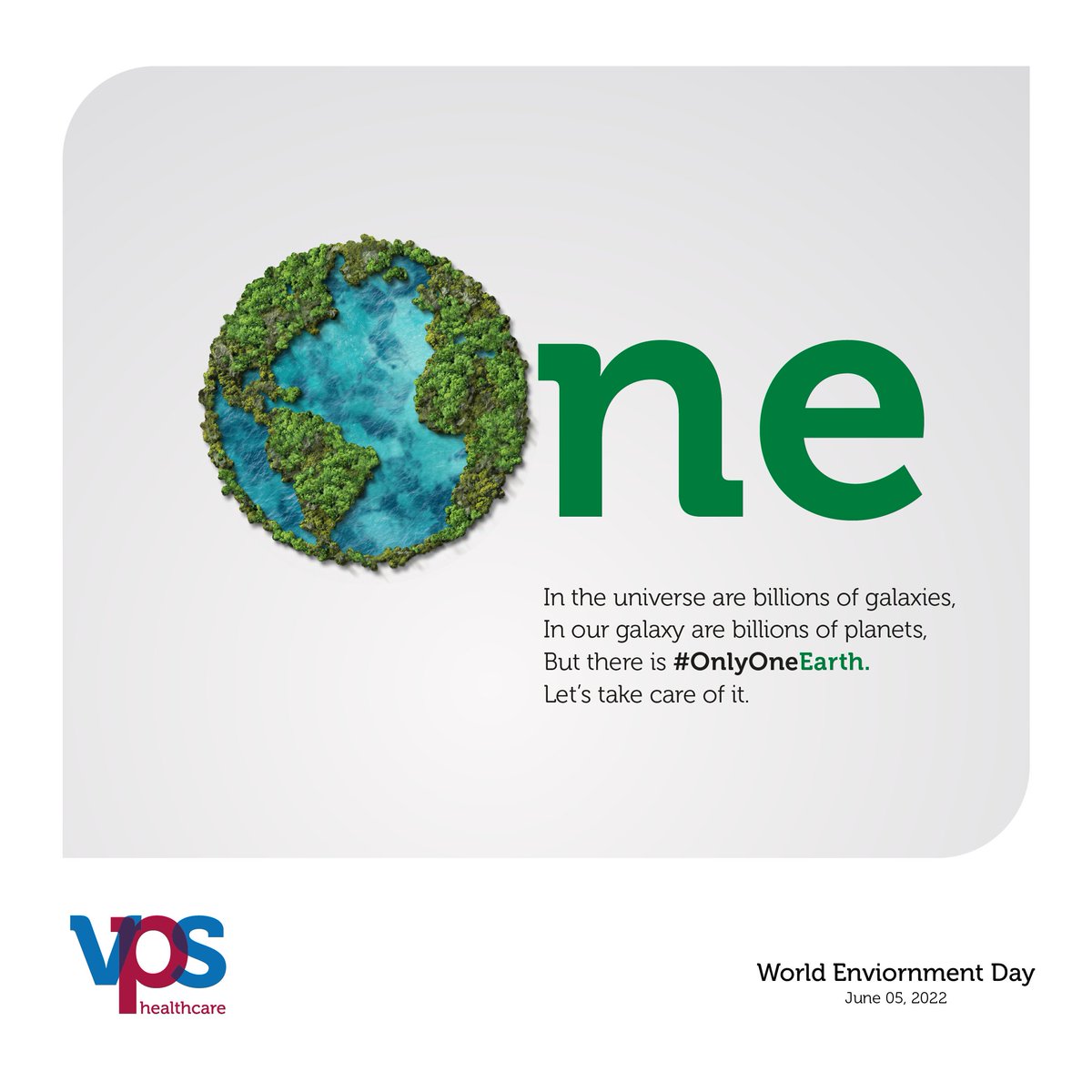 On this World Environment Day, let us pledge to ‘live sustainably in harmony with nature’ and aim to bring a positive change to make Planet Earth a much healthier, greener, and happier place to live.
__
#OnlyOneEarth #PlantForThePlanet #VPS