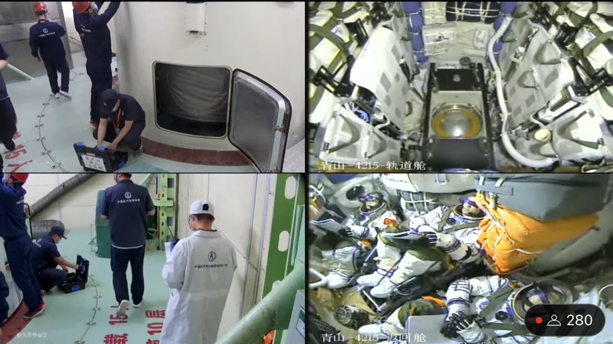 clearusui's tweet photo. °.✧⚡︎🚀ロケット打上🌏°.✧⚡︎
⏰11:44
🚀長征2F🇨🇳
🛰神舟14
3人の宇宙飛行士が搭乗👨🚀👨🚀🧑🚀
中国有人宇宙ステーションまでの有人ミッションです✨✨✨
半年ぶりの中国有人飛行ー!
たのしみ🌟
#LM2F #Shenzhou14
https://t.co/j38KH8Skw6 https://t.co/lo5vWP0BuI