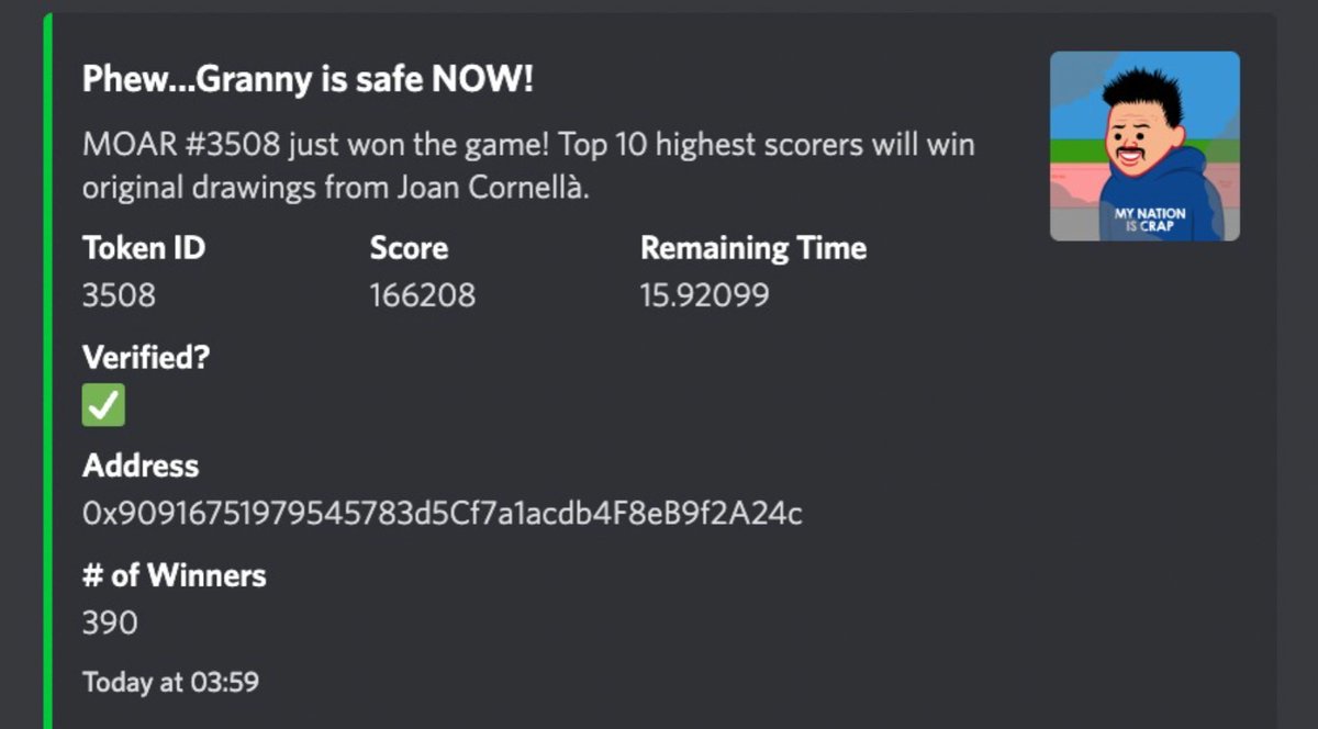 Top scorer RN: 166,208!🔥

<a href="/sirjoancornella/">Joan Cornellà</a> #SEIBWOZ