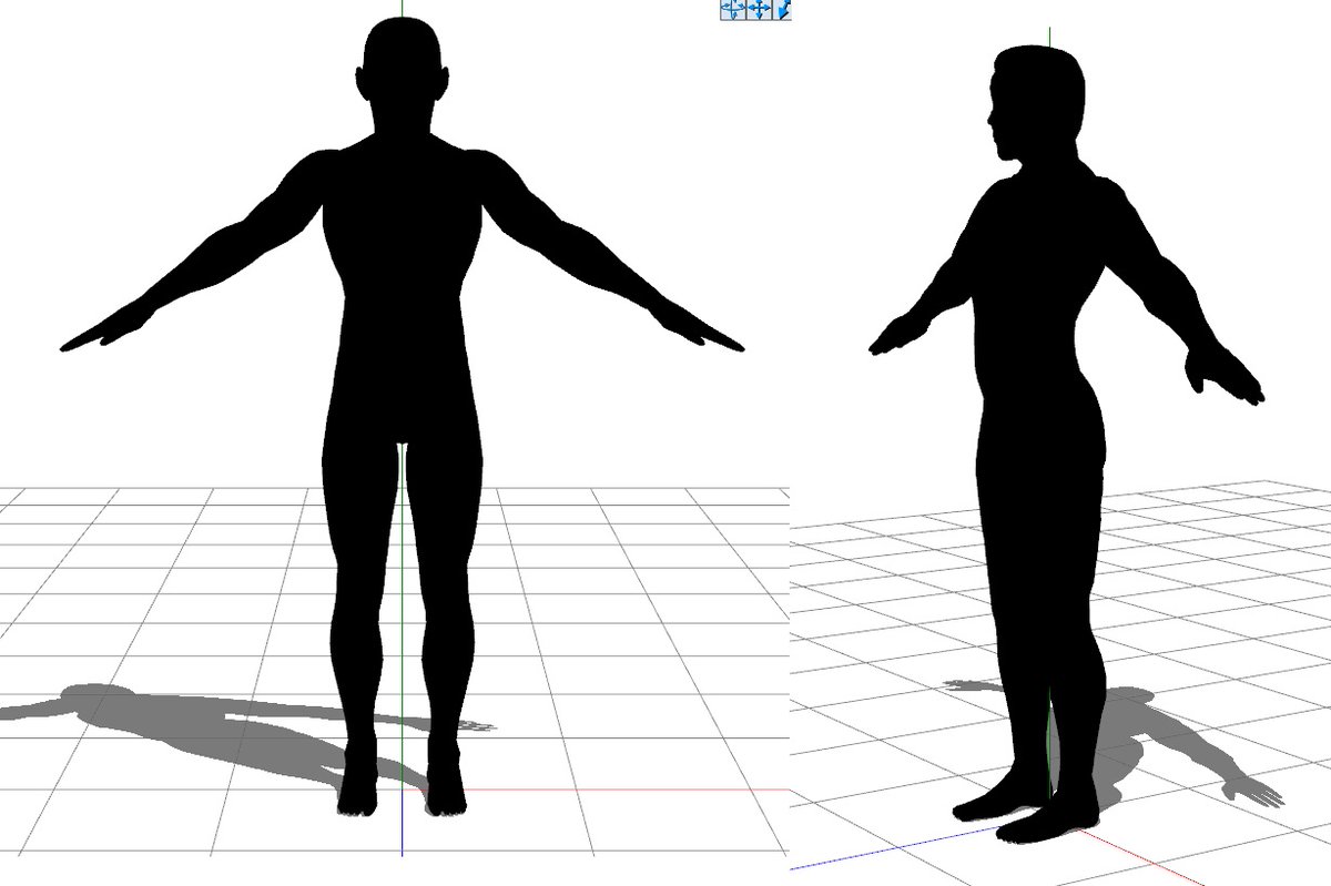 ojefcow's tweet photo. 影絵の男（Shadowman） Ver.1.3では、いくつかのアクセサリーが出現します
ハサミを握った指を開閉させるモーフ、
塗り薬、ネチョッと糸引く液体関連、
「頭消す」モーフ、玉に物理を追加
他に、RayMMD対応のための修正いろいろ
https://t.co/JritXpwAac
#MMDモデル配布あり
#mmdr18 https://t.co/SweoM2sshW