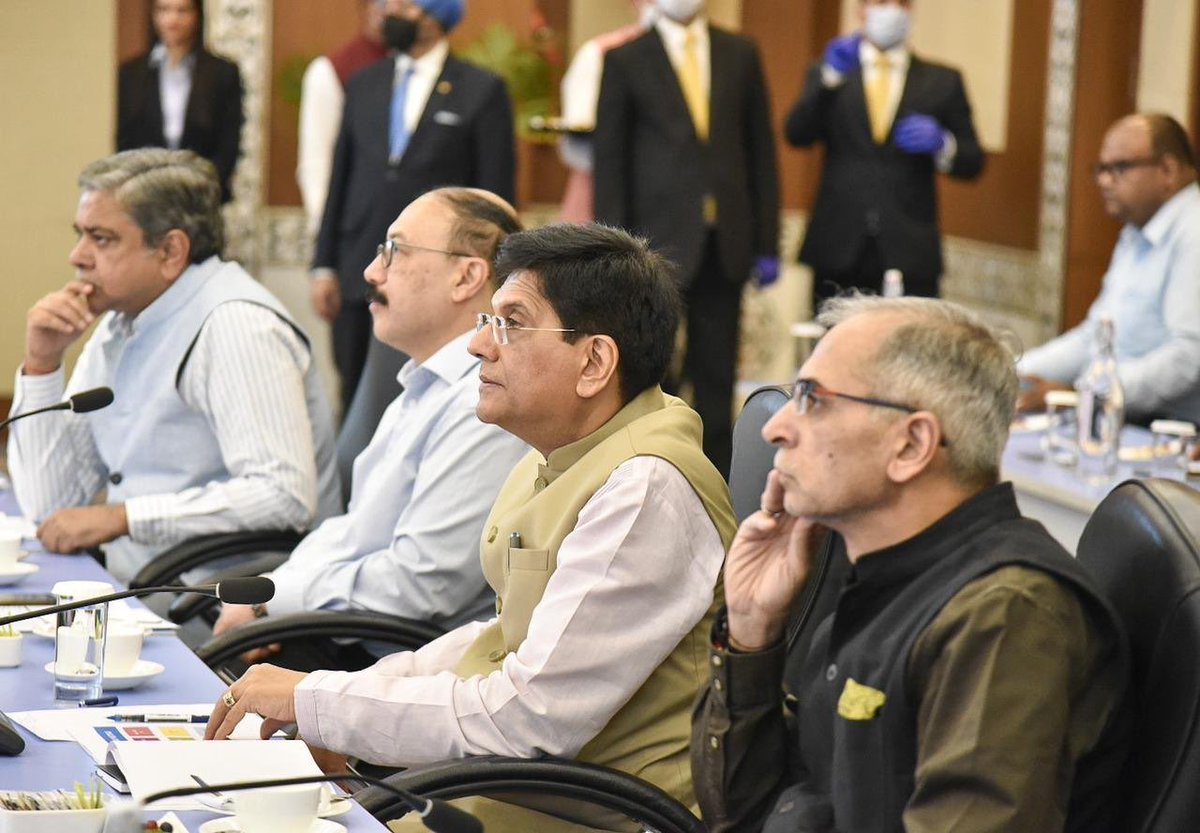 Received excellent ideas and the industry’s unequivocal support for making India’s presidency of G20 a grand success.