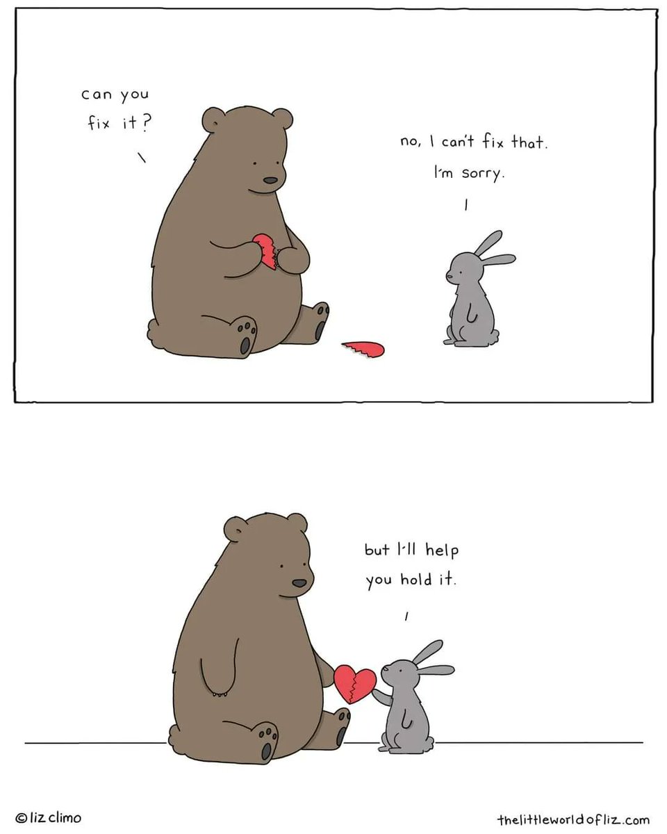 WholesomeMeme's tweet photo. Comic by @elclimo https://t.co/X9T1PztOe3