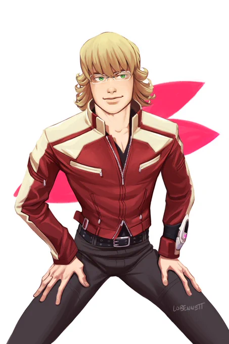Sternbild is like "that's a straight man" and then Barnaby stands like this 