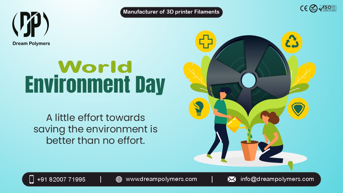 A little effort towards saving the environment is better than no effort.

#3dprinted 
#3dprinting #thingiverse
#myminifactory #filament
#3dprintindia
#3dfilament #3dprintingideas #3dprintingworld 
#EnvironmentDay #recycle #greenenergy #greenenvironment 
#3dprintedart