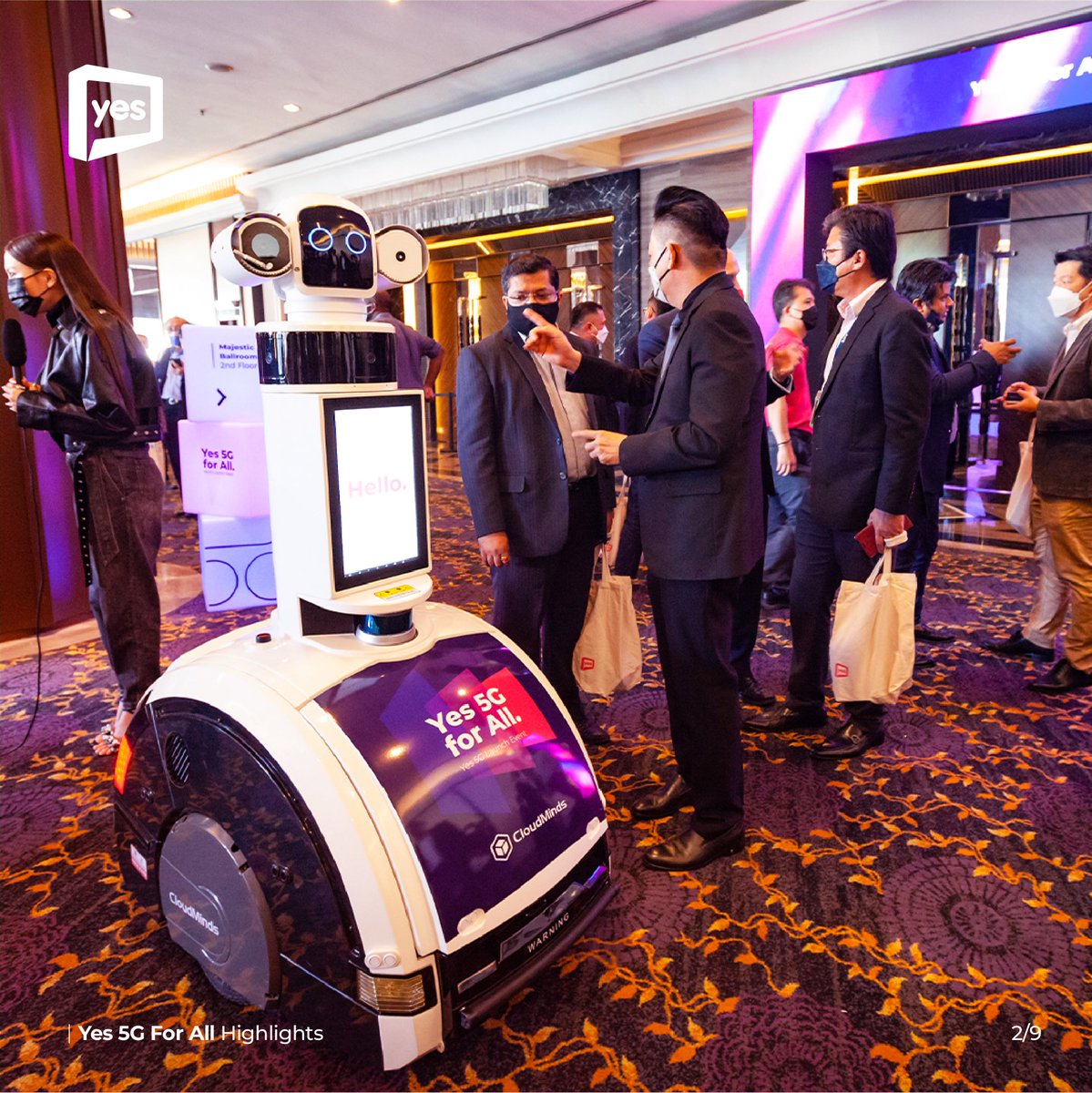 Yes_Telco's tweet photo. Thank you to our beloved Minister of Communications and Multimedia, Tan Sri Datuk Seri Panglima Haji Anwar bin Musa and Chairman of MCMC, Dr. Fadhlullah Suhaimi Abdul Malek for officiating the launch of Yes 5G For All on 26th May.

#Yes5G #Yes5GForAll #SwitchTo5G #YesInfinitePlus https://t.co/o8NYTkAiIm