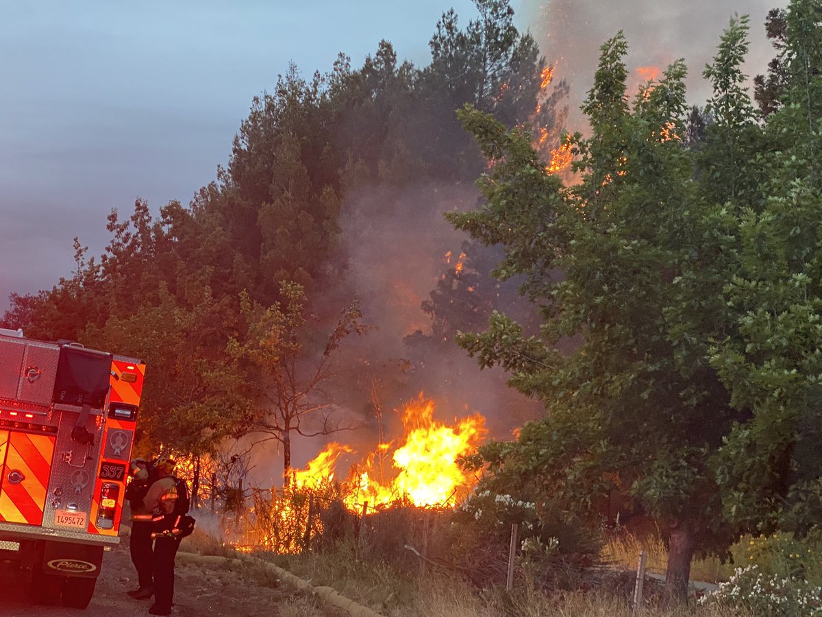 Fairfieldfire's tweet photo. Fairfield firefighters are working a first alarm vegetation fire eastbound I 80 east of N. Texas St. Please avoid the area. https://t.co/5as3Bj2wyp