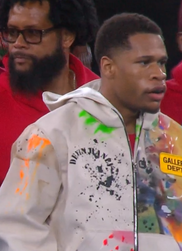 Did Haney lob up for the fight after his second job of painting houses? #KambososHaney