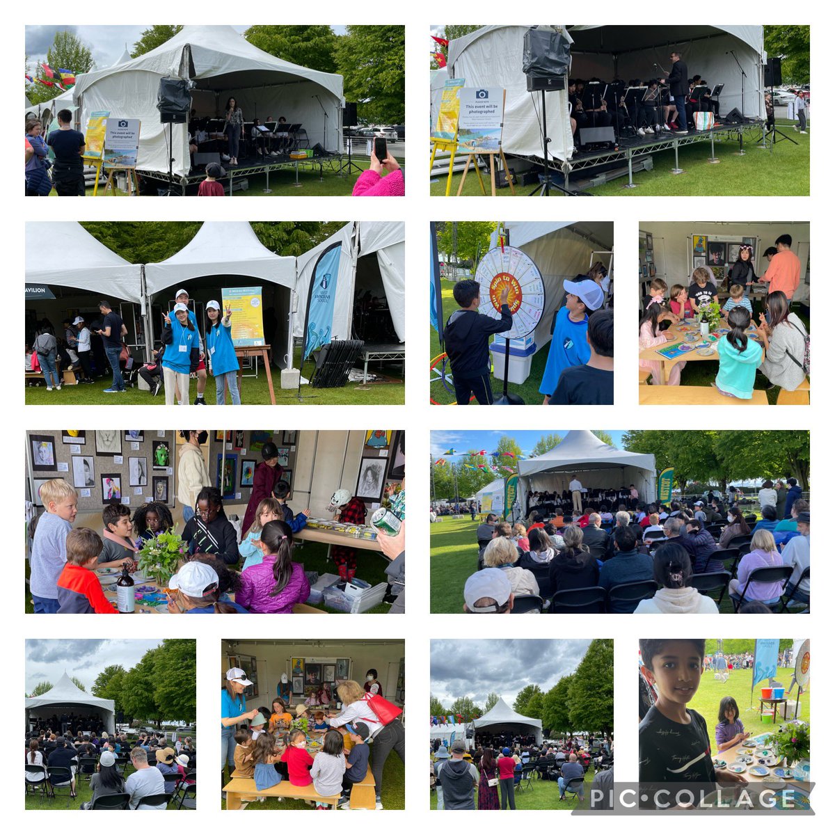 And that’s a wrap!  An amazing 2 days for <a href="/WestVanSchools/">WestVanSchools</a> at the Bridge Festival.  16 different musical performances, visual art from all the schools and fun art and games for all to enjoy. Thanks to everyone who participated.