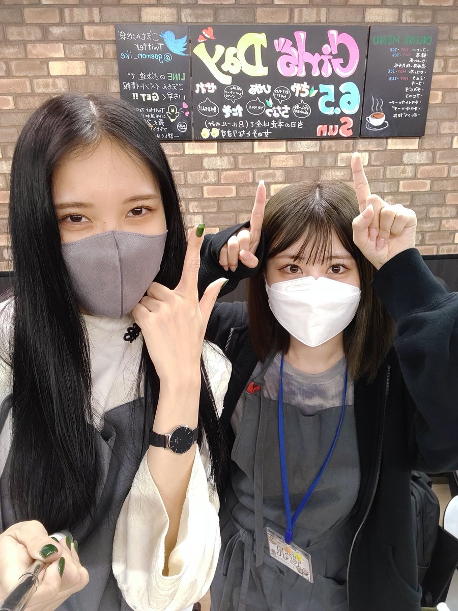 goemon_ike's tweet photo. いよいよ本日！！
Girl'sDay始まりました〜！！🐥

朝から元気に麻雀打ってますよ💕
皆さんぜひ勝負しに来てください🥰🥰

たくさんのご来店お待ちしてます🖤 https://t.co/Xg97D1xQJS