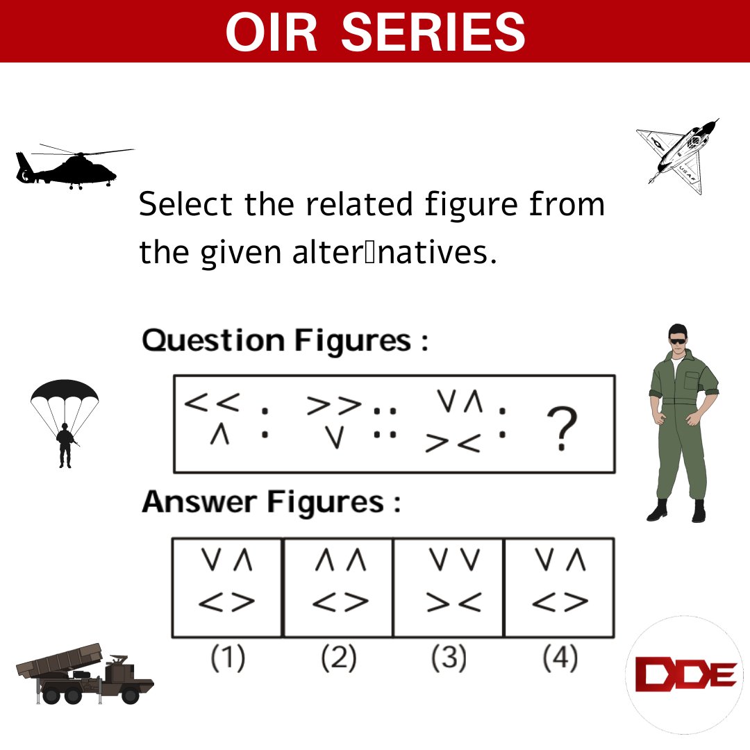 DefenceDirect's tweet photo. For more such questions, Refer SSB OIR Book available on Amazon and flipkart. ♥️🇮🇳
#indianarmy #indiannavy #indianairforce #ssbinterview #afsb #oirtest #ssboir https://t.co/93luItQ6jq