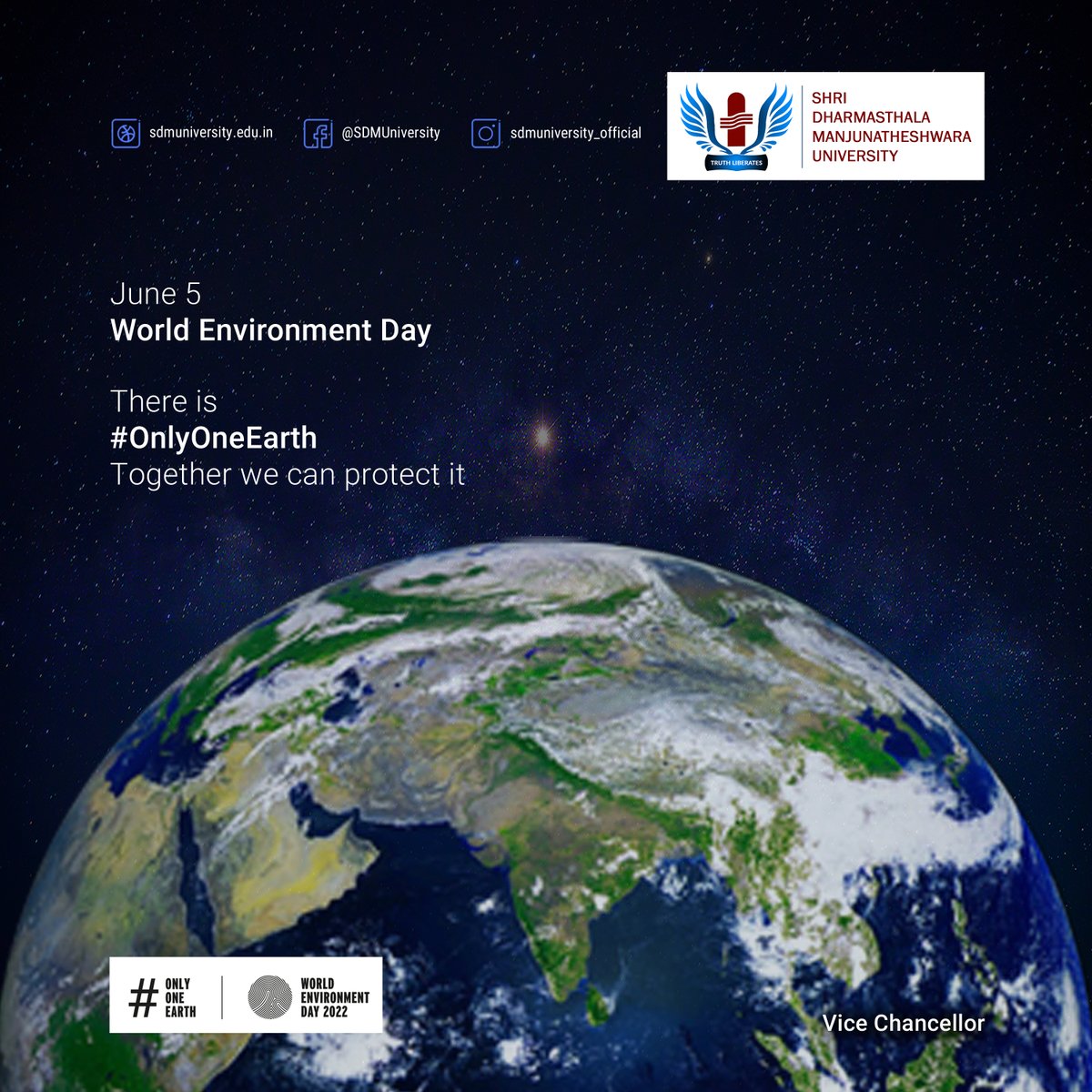 sdmcdsh's tweet photo. World Environment Day 2022
There is #OnlyOneEarth.
Together we can protect it.
#WorldEnvironmentDay #WorldEnvironmentDay2022
#EnvironmentDay #SaveEnvironment #sdmuniversity #sdmcdsh #sdmnursing #sdmcmsh #sdmphysiotheraphy #sdmribs #sdmites_dharwad #hublidharwad #UNEP https://t.co/Ici4Mhlyo9