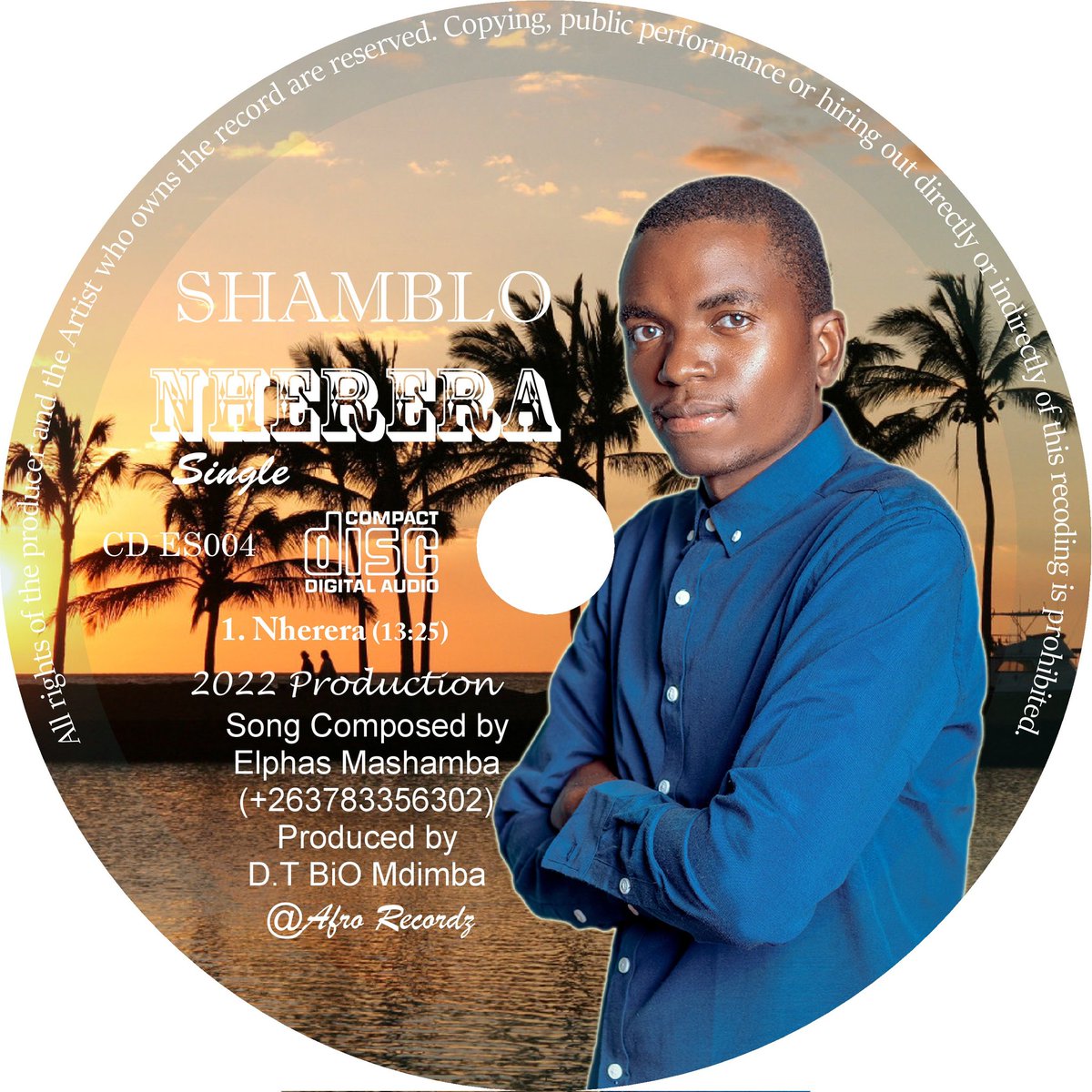 It's Out! Place your order! Send any amount you want to : (+263783356302 Elphas Mashamba) and grab your original softcopy!!!
Help us raising money for the Music Video. Thank you our so much Fans.
#Magitarehachisichirombe 
#shamblomusic 
<a href="/SunguraCentral/">Sungura Central</a> <a href="/espebass/">Espe Bass</a> <a href="/xmenline/">xmen</a>