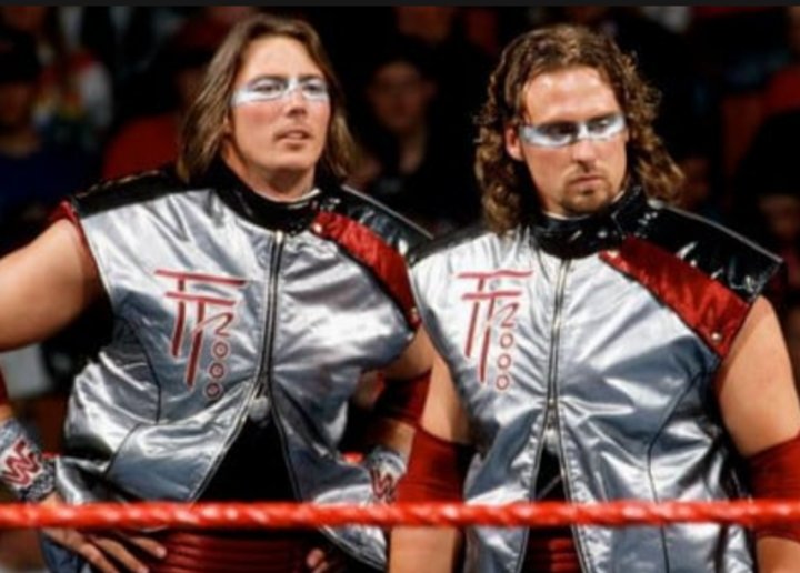 BEDMUSA's tweet photo. Not quite a Dream Match @NWA #NewBreed #ChrisChampion and #SeanRoyal vs.#WWE #TechnoTeam2000 #ChadFortune #ErikWatts Maybe the New Breed traveled from 1986 to 1996 and beat them and we didn't know it.(If you know you know) 🤣 https://t.co/j7koNJYpka