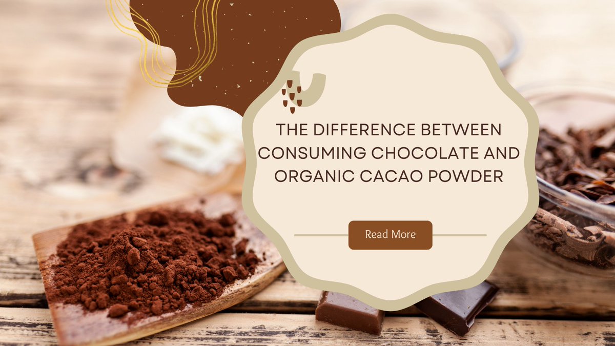 DietAngelFood's tweet photo. Let’s find out the difference between consuming chocolate and organic cacao powder. Click here to read more.

https://t.co/XsRluLM8vs

#organiccacao #cacaobenefits #diseaseprevention #chocolate #cocoa #cacaonutritions #caloiries #protein #fat #carbohydrates #fiber #sugar https://t.co/4jyfEoEtKK