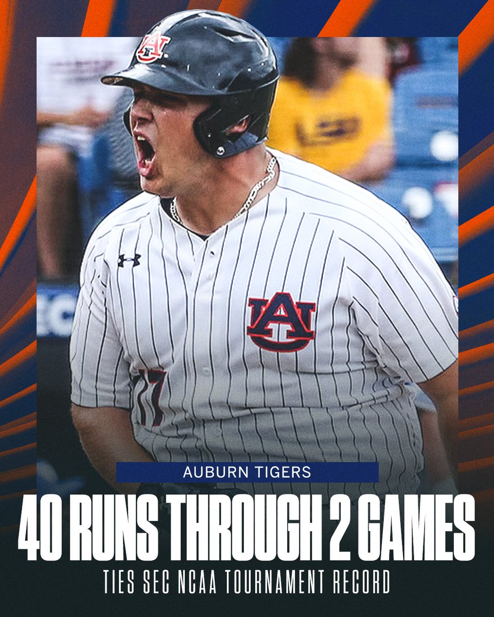 FORTY PIECE 💪💪 <a href="/AuburnBaseball/">Auburn Baseball</a>