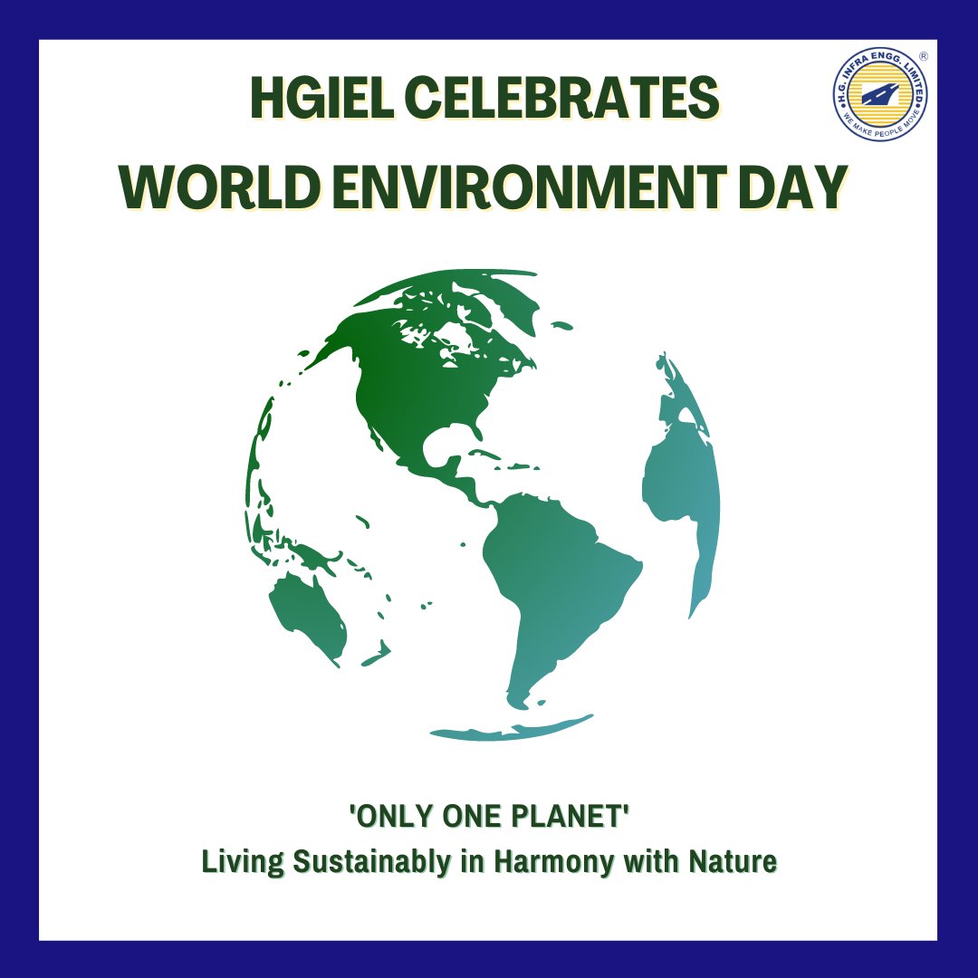 hginfra's tweet photo. Happy World Environment Day. https://t.co/8b9qNx0Y7Z