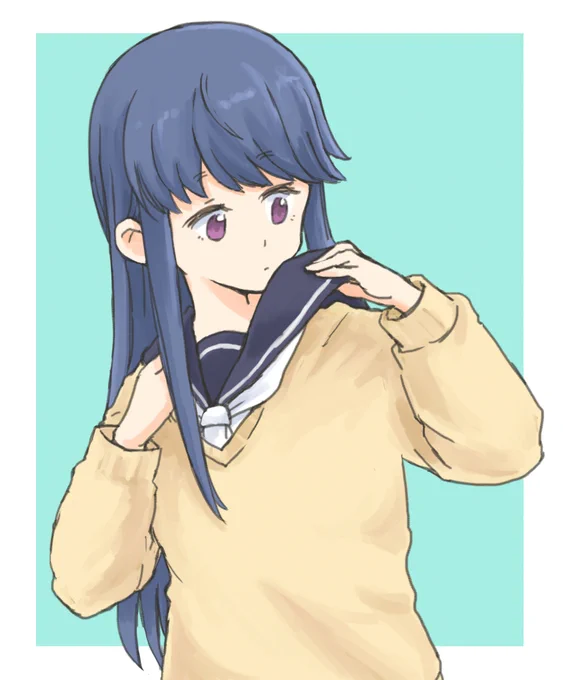 朝のリンちゃん #ゆるキャン 