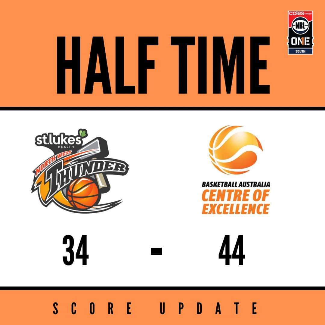 HALF TIME

We are keeping in touch but these guys are super talented!

#thunderup