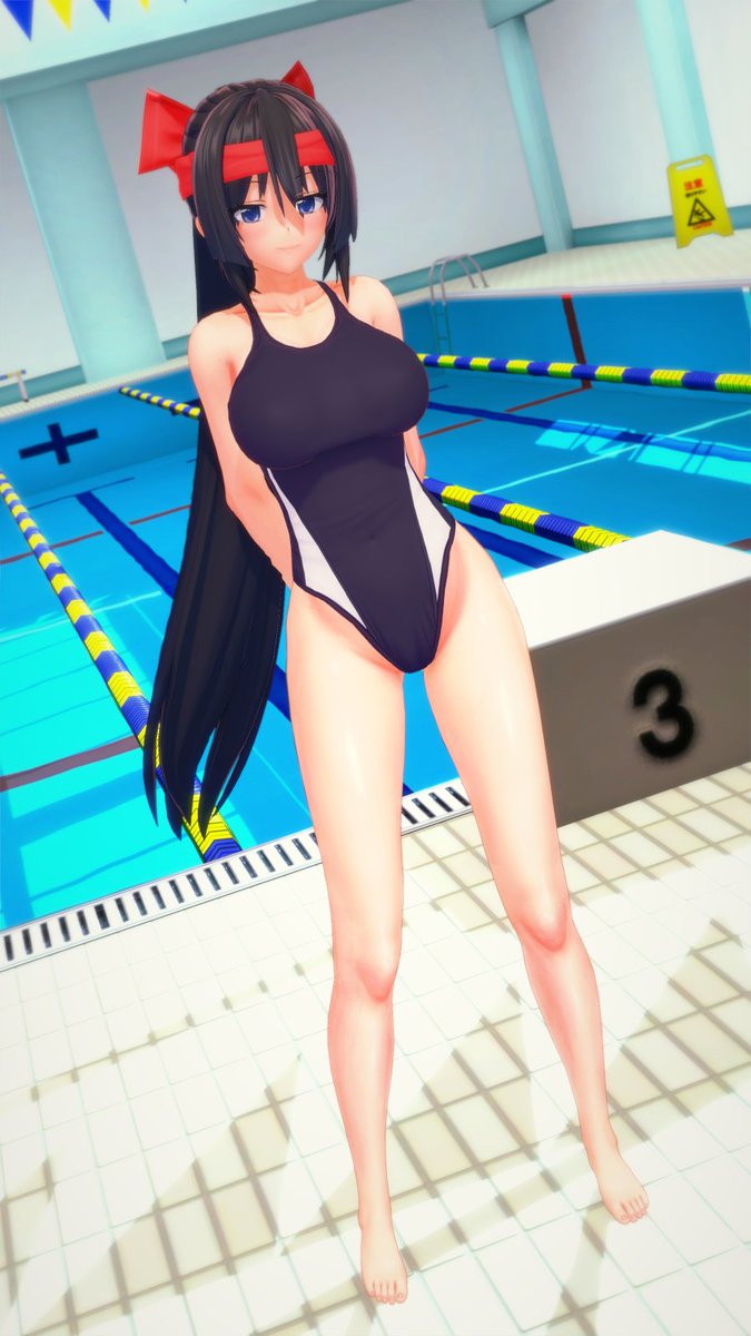 水着アサギちゃん 