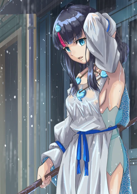 雨宿り
#FGO 