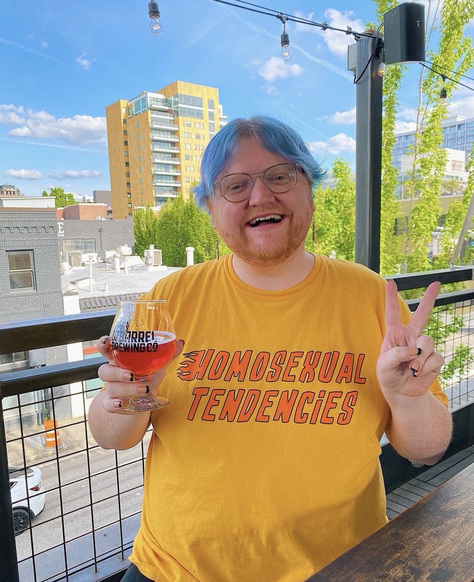 BadNewsWares's tweet photo. PRIDE SALE! All month long, our Homosexual Tendencies shirts and hoodies will be on sale, no code needed 🌈

https://t.co/hpiNH8zAwd https://t.co/Uzxdriz342