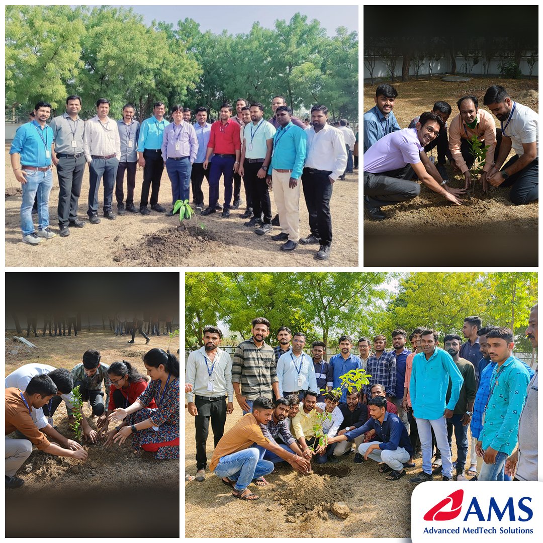 AmsMedTech's tweet photo. 𝐄𝐧𝐠𝐚𝐠𝐞𝐦𝐞𝐧𝐭 𝐀𝐜𝐭𝐢𝐯𝐢𝐭𝐲 𝐚𝐭 𝐀𝐌𝐒

Team AMS planted trees in commemoration of World Environment Day this year to provide a cleaner and greener environment for future generations.

#AMS #advancingthewaywecare #worldenvironmentday2022 #onlyoneearth https://t.co/3OluiI9Rwy