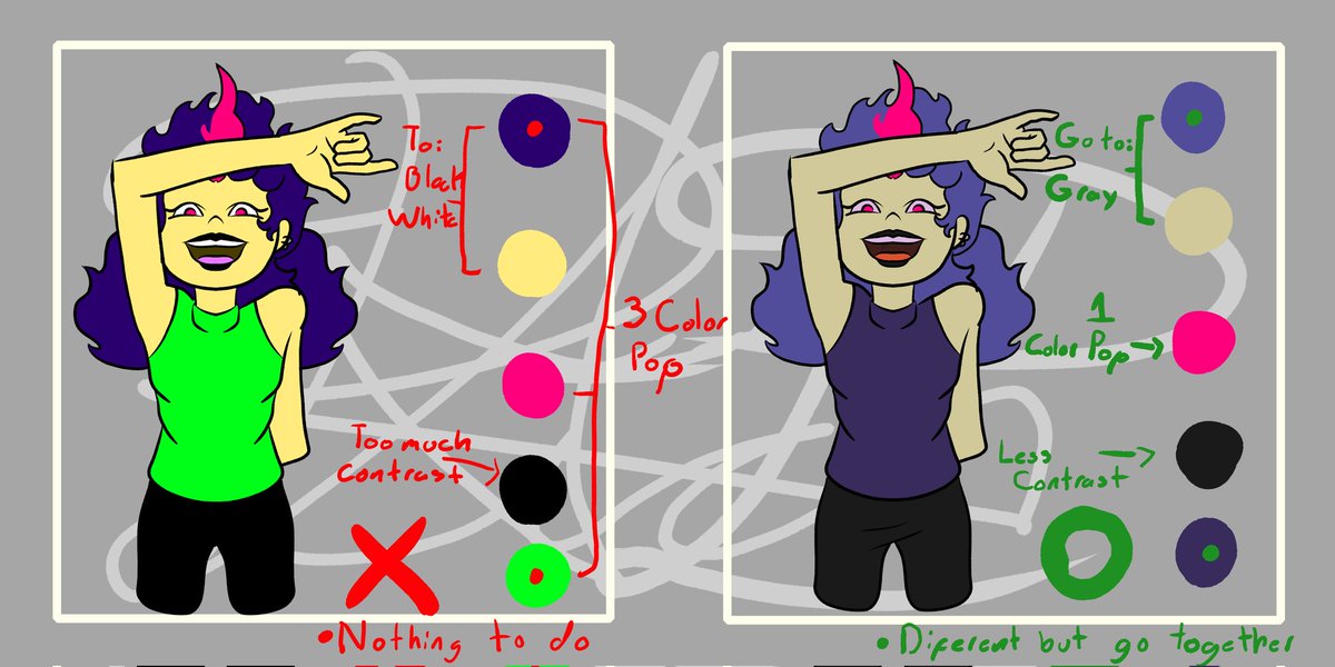 o0Pich0o's tweet photo. Here are some tips to make a color palette, I clarify ONLY the color palette, to saturate the sight of those who see them and burn one's eyes
#artist #arttips #tipsarte #digitaldrawing #digitalart #colorpalette #paletadecolor https://t.co/EOlLXXNRjT