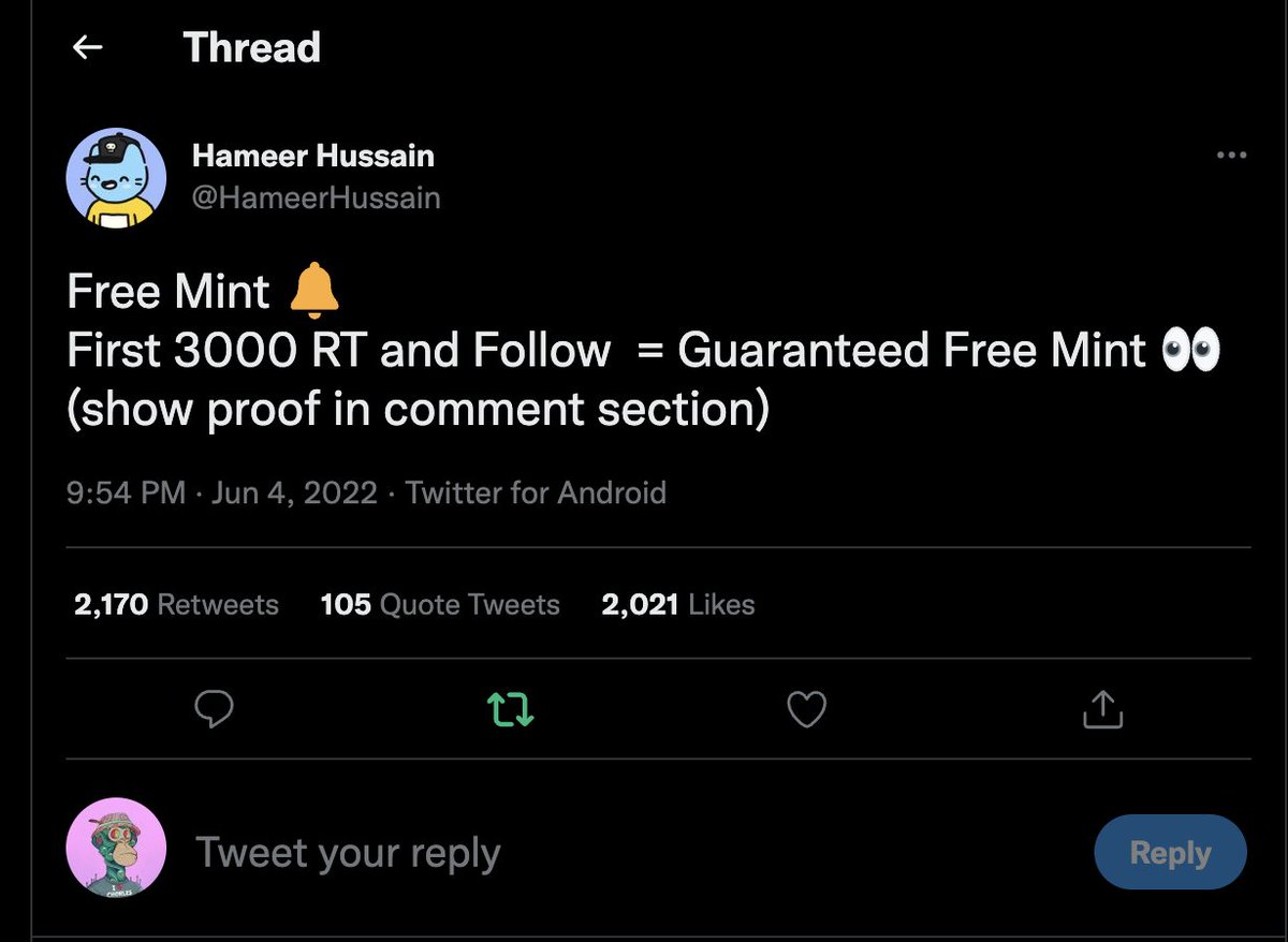 NFT fren tweet media