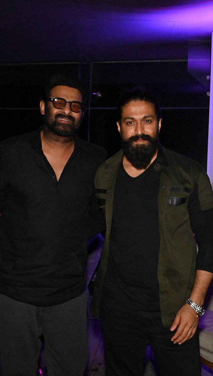 ATYFWA's tweet photo. #YashBOSS × #Prabhas 🤝 https://t.co/S2xQTZtG9d