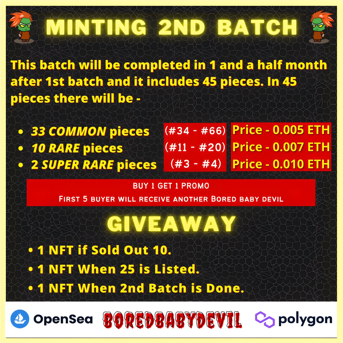 BBD NFTs (@boredbabydevil) on Twitter photo ROADMAP 
Phase - 2 
.
Link - opensea.io/collection/bor…
.
#NFTMarketplace #opensea #Polygon #OpenSeaNFT #web3 #nftcollectors #NFTProject #NFTcollectibles #NFTdrops #nftindonesia #nftcommunity #collectionnft #NFTGiveaway #NFTCreators . 
.
<a href="/idnft_/">IDNFT</a> <a href="/NFT_indonesia/">NFT marketplace indonesia</a> <a href="/opensea/">OpenSea</a> ROADMAP 
Phase - 2 
.
Link - opensea.io/collection/bor…
.
#NFTMarketplace #opensea #Polygon #OpenSeaNFT #web3 #nftcollectors #NFTProject #NFTcollectibles #NFTdrops #nftindonesia #nftcommunity #collectionnft #NFTGiveaway #NFTCreators . 
.
<a href="/idnft_/">IDNFT</a> <a href="/NFT_indonesia/">NFT marketplace indonesia</a> <a href="/opensea/">OpenSea</a>