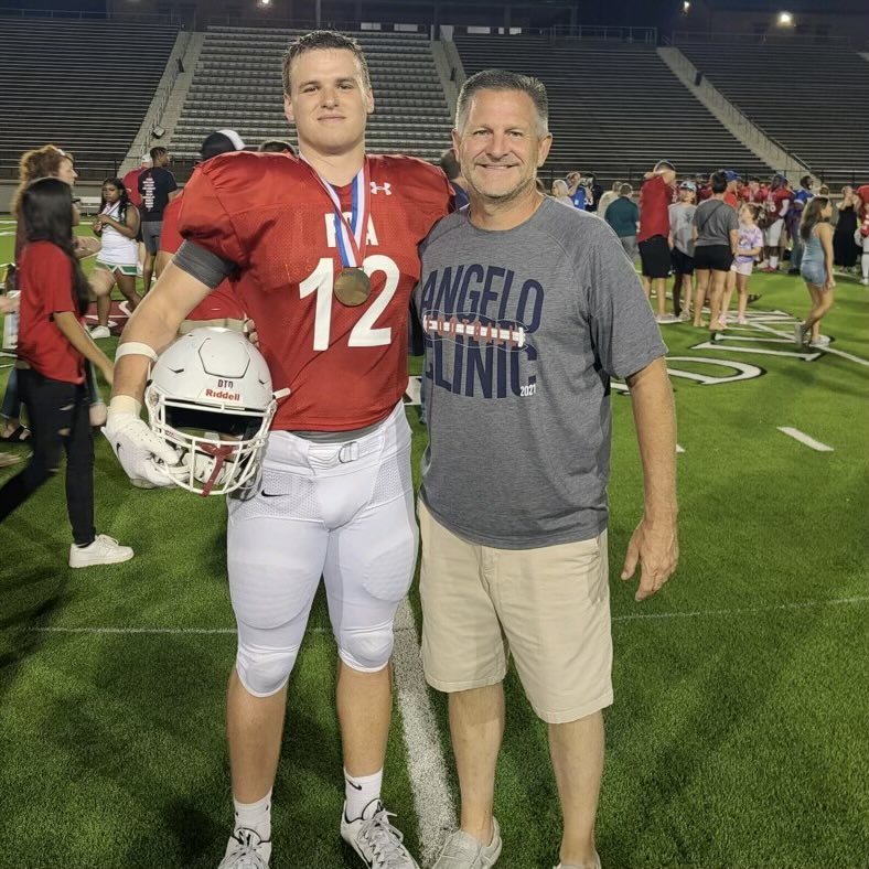 Great night for some football at the FCA game in Tyler!  I’m proud of Riley and all his accomplishments. Looking forward to many great things in the future!