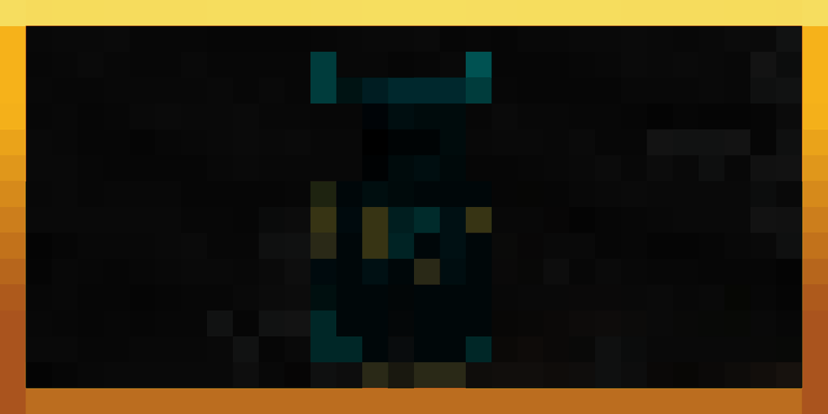 JammersXAM's tweet photo. Whos excited for the #Minecraft Wild Update? I created a #pixelart Warden! https://t.co/ZNmylqngPr