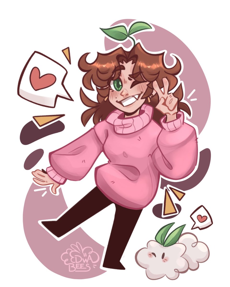 dwabees's tweet photo. Ayo drew the lil funky bean for Artfight cuz I’m fixing my profile~
-
Still gotta fix up my characters
And they’re references
-
But catch me @dwabees there as well so we can fight to the death
-
#artfight #artfight2022 #persona #digitalart https://t.co/9X8esqCy2V