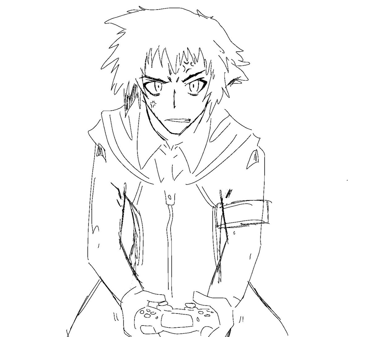 The face of a man who’s about to commit several murders.