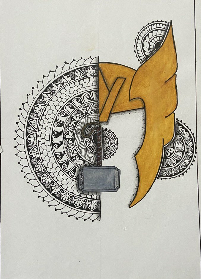 chavi_kothari's tweet photo. Avengers mandala -- part 2 https://t.co/J51iWl3WIY
