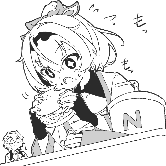 いっぱい食べてくれ風真いろは。。。
#いろはにも絵を 