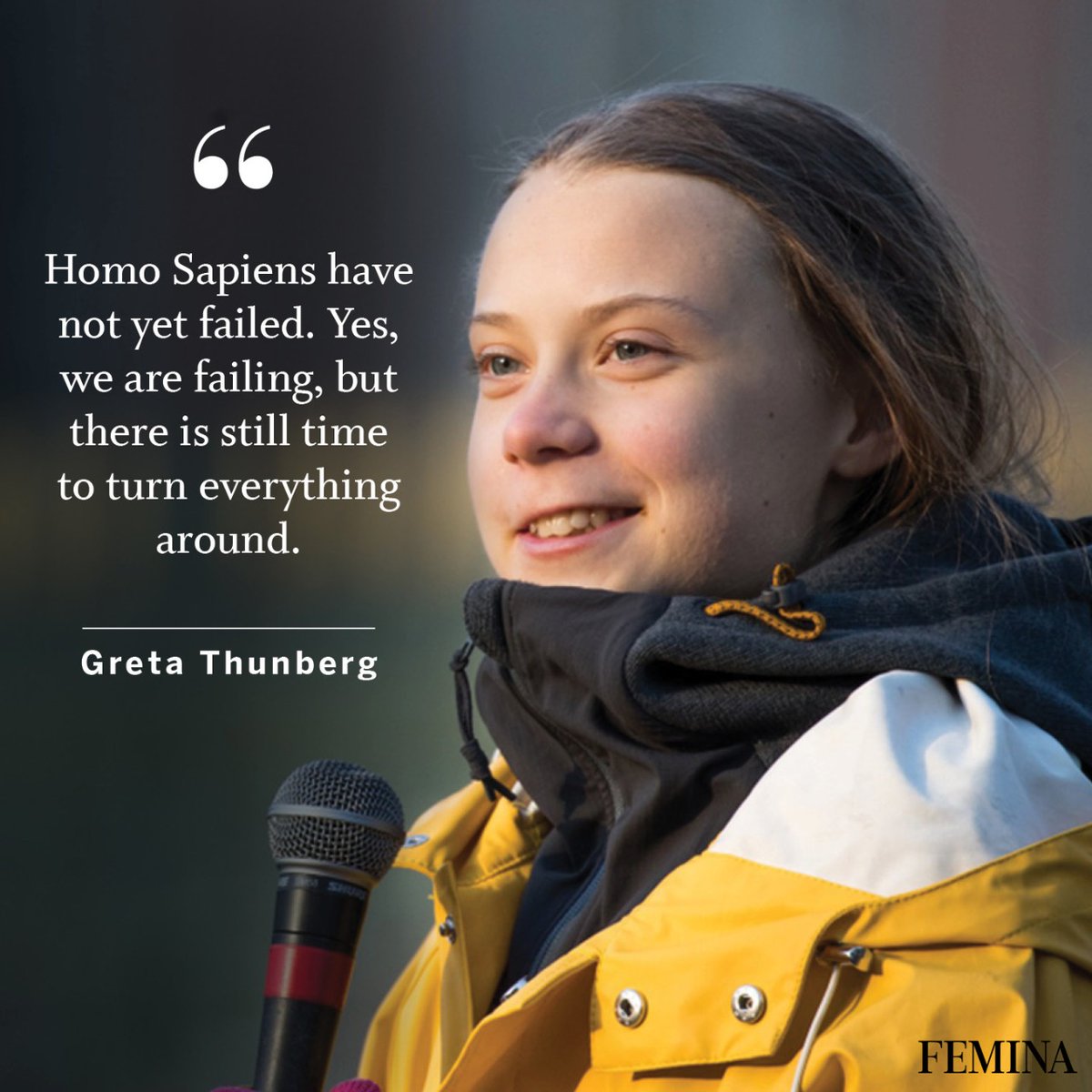 FeminaIndia's tweet photo. It's time to BE the change ⭐
#onelifeoneearth #WorldEnvironmentDay #savetheearth #savetheplanet #protectnature #GretaThunberg #quotes #femina #FeminaIndia https://t.co/gdhzQPLX5a