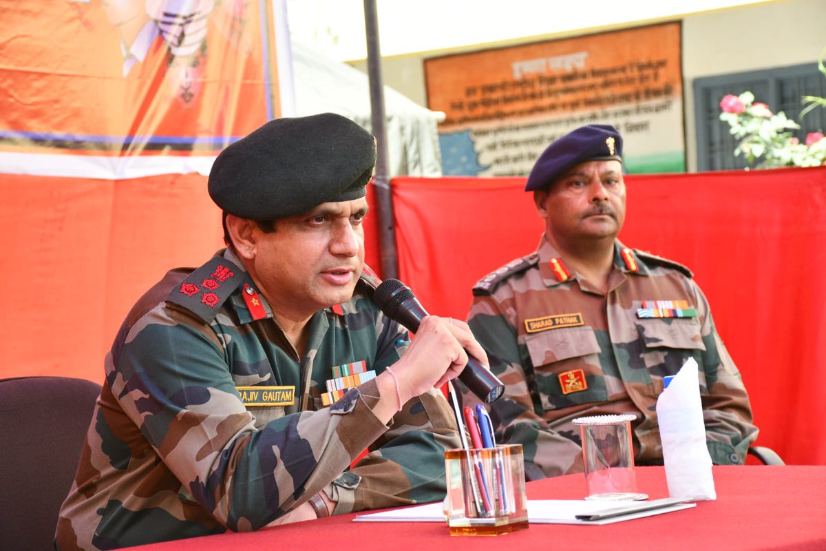 NccDteMPCG's tweet photo. #AmarkantakTrek
#NCCadventure
Brig Rajiv Gautam,Offg ADG,  MP&amp;CG Dte visited Amarkantak Trek loc in the AOR of Jabalpur Gp/MP&amp;CG Dte &amp; addressed the enthusiastic cdts, interacted &amp; felicitated them at the closure of the event.Few pics of the same.
@HQ_DG_NCC
@drajaykumar_ias https://t.co/OufLYI3keK