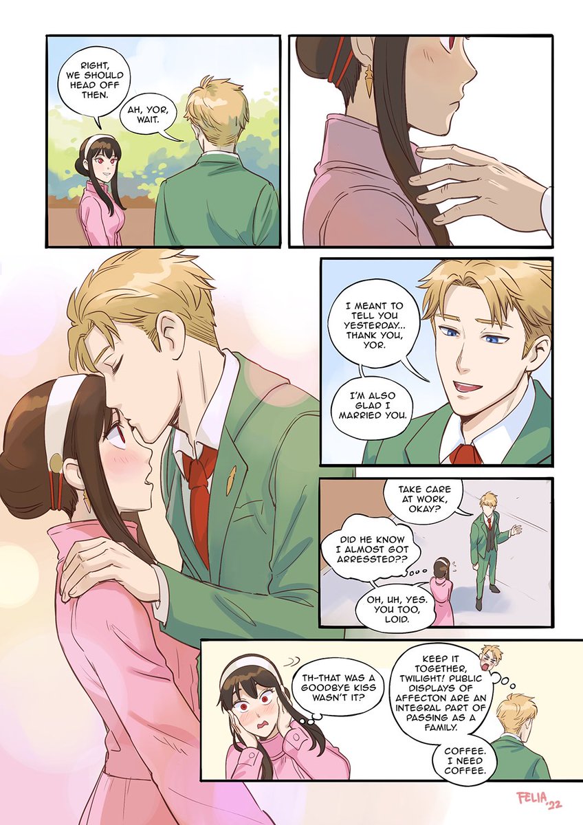 "I'm glad I married you"

#SPY_FAMILY 
#スパイファミリー 