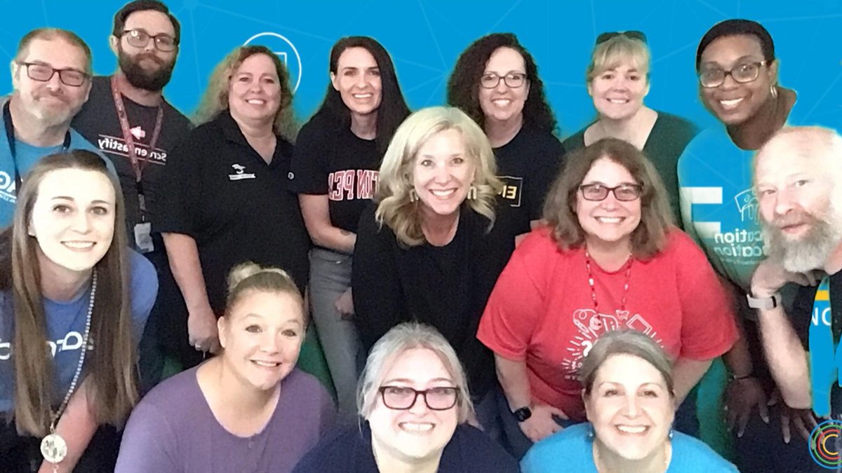 SmithTina2014's tweet photo. Thanks to this amazing group of people and so many more @cmcssinfo, we are ready to ENGAGE with everyone next week! See you virtually Monday and at WCHS on Tuesday. #cmcssengage https://t.co/TWP0OcCdMi