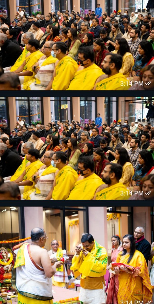#AmritMahotsav
A new chapter added in growing #IndiaNewZealand ties with completion of a magnificent building combining modern features &amp; Indian motifs. Griha Pravesh Puja &amp; interfaith blessings held today in the presence of HC <a href="/MukteshPardeshi/">Muktesh Pardeshi</a>. A proud moment!
<a href="/MEAIndia/">Randhir Jaiswal</a> <a href="/MFATNZ/">New Zealand Ministry of Foreign Affairs & Trade</a>