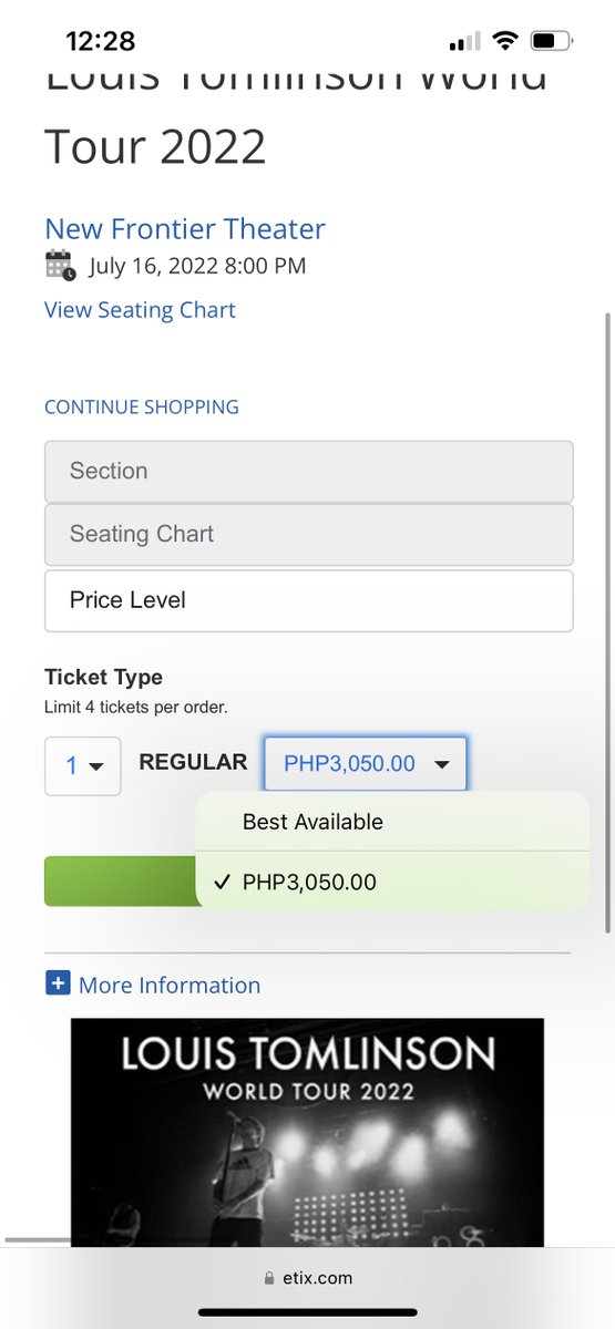 tomlinpsycho's tweet photo. Wala na VIP #LTWTManila https://t.co/Kqiruoj6ow